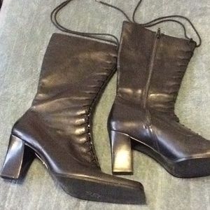 Black Nine West boots